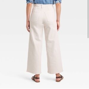 Women's High-Rise Sailor Wide Leg Ankle Jeans - Universal Thread™